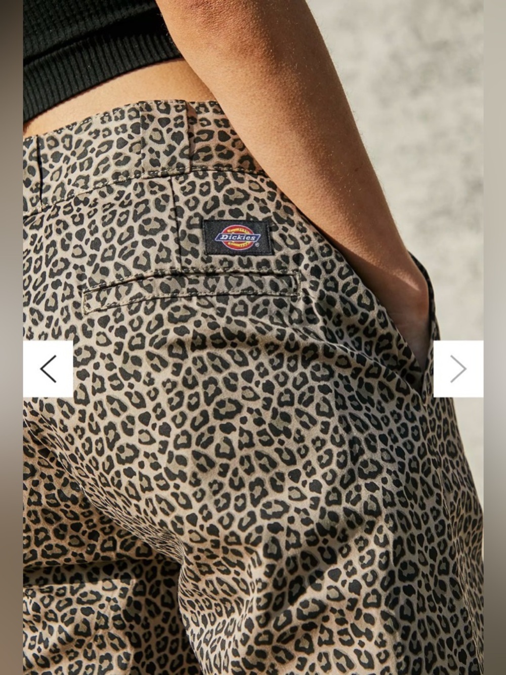 Urban Outfitters Dickies Leopard Print Silver Firs Pants - Picture 3 of 10
